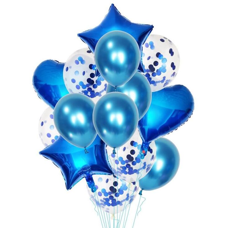 Balloons (latex, foil, confetti)