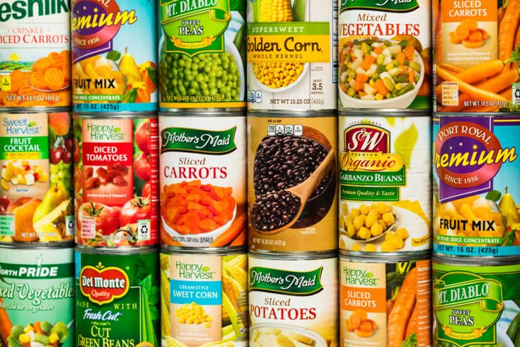 Canned Beans & Vegetables