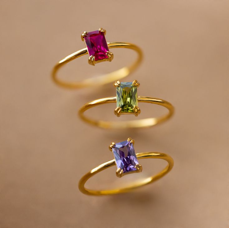 Birthstone Rings