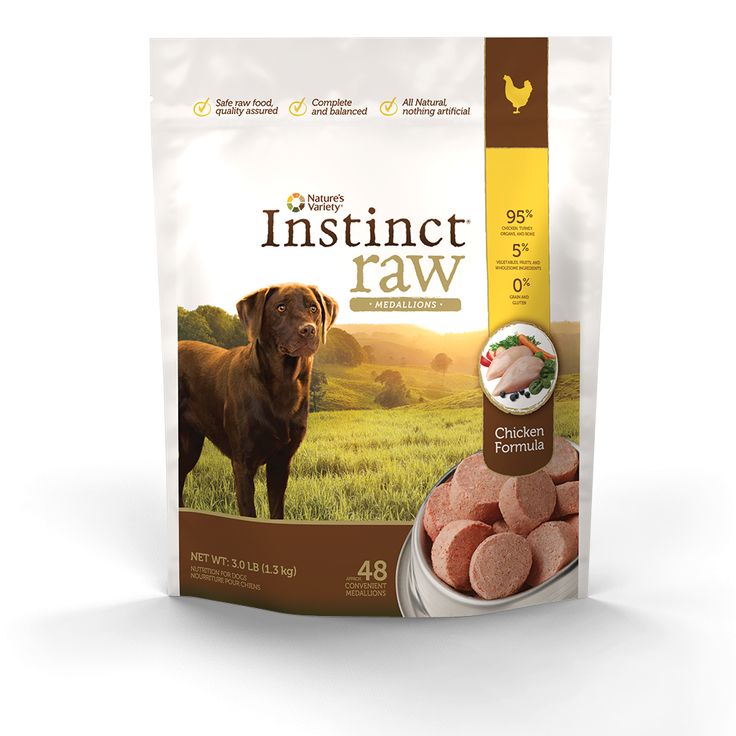 Dog food (dry, wet, or raw)